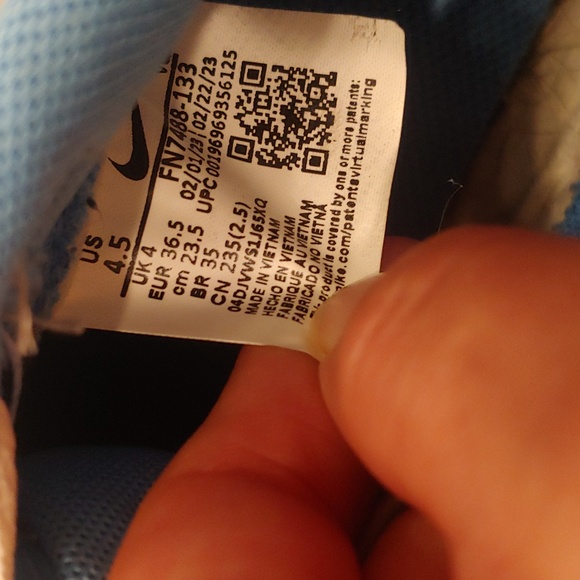 Nike Dunk Low Athletic Department University Blue - Picture 9 of 11